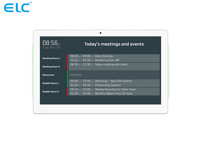 Android 8,1 sinais eletrônicos da sala de reunião, sala de conferências eletrônica assina o RJ45