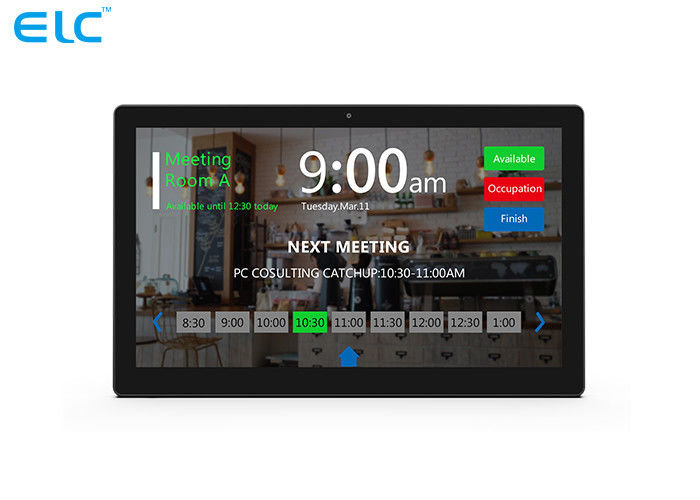 tabuleta da sala de reunião de 15.6inch Android 8,1 com ponto de entrada de NFC RFID