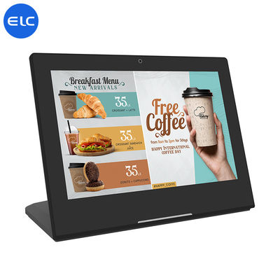 10.1 polegada Touch Monitor Desktop Tablets RJ45 Port Wifi Painel de sinalização digital