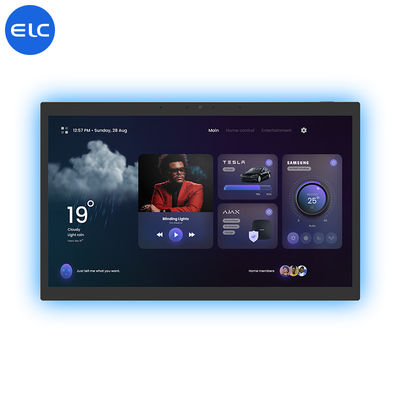 15.6 polegadas Smart Home Gratuito POE LCD Painel Full HD Screen Com RK3566 Bluetooth 5.3