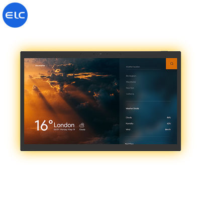 15.6 polegadas de montagem na parede dispositivo doméstico inteligente opcional NFC livre POE com Incell
