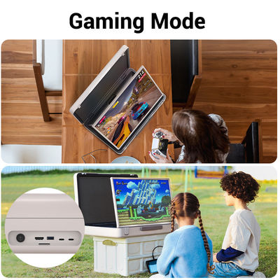 ELC PackGo Smart TV Case Android 12 27 polegadas Tablet portátil ajustável Samrt Tv
