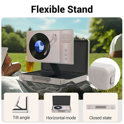 ELC PackGo Smart TV Wifi Bluetooth 5.2 Smart TV Portátil Com Dois Alto-falantes Tablet Android