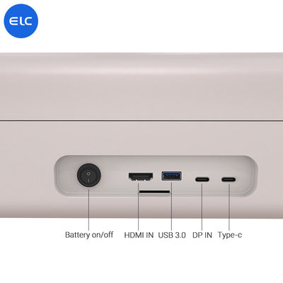 ELC PackGo Smart TV Wifi Bluetooth 5.2 Smart TV Portátil Com Dois Alto-falantes Tablet Android