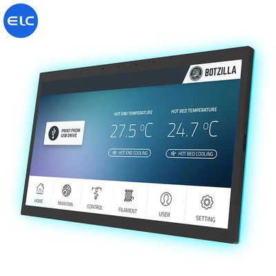 Montado na parede LCD touch screen opcional NFC Android Tuya Smart Home com WiFi6E