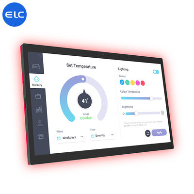 Montado na parede LCD touch screen opcional NFC Android Tuya Smart Home com WiFi6E