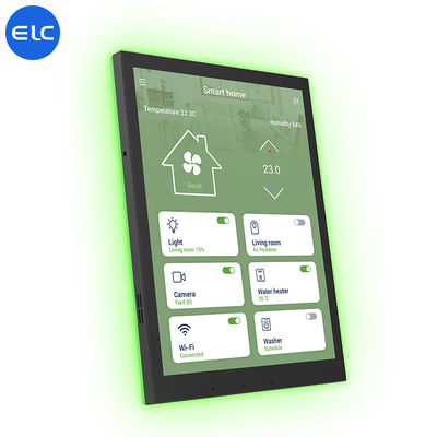 Ecrã Táctil LCD POE Gratuito Android 13 Produtos para Casa Inteligente Com Barra de Luz LED