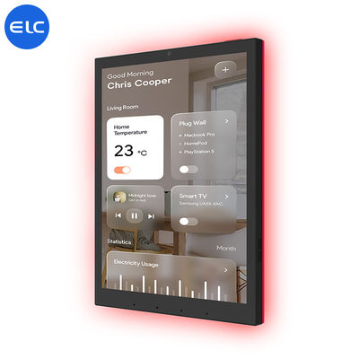 Ecrã Táctil LCD POE Gratuito Android 13 Produtos para Casa Inteligente Com Barra de Luz LED