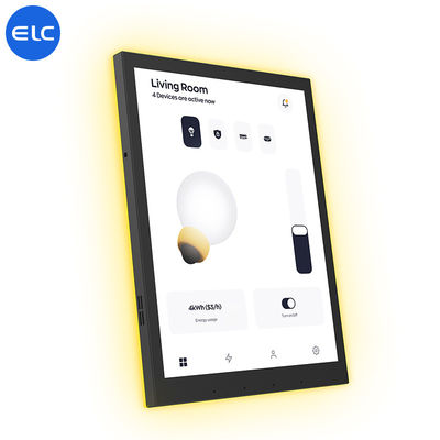 RJ45 com POE Smart Home Tablet Painel de toque capacitivo de 10 pontos com matéria Zigbee