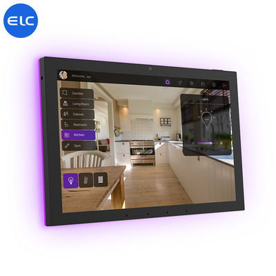 4+32GB Touch Screen Tablet Android 13 Smart Home Device com sensor de temperatura