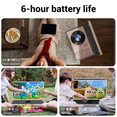 Ecrã táctil ELC PackGo Controle de voz Remote Smart TV Tablet de televisão HD portátil