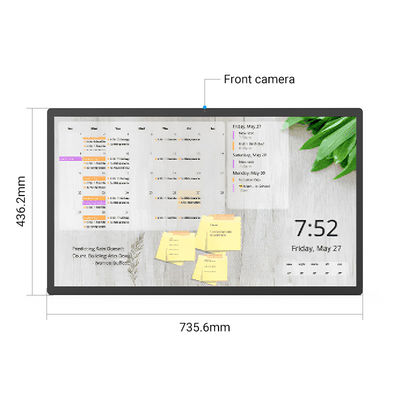32' Android Tablet WiFi 6 Ultra-frame estreito para Smart Home Calendário Digital