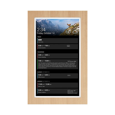 15' Tablet 4+32GB RAM/ROM Android 13 Display de calendário Ultra-quadro estreito Wall Mount Tablet