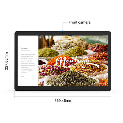 15' Tablet 4+32GB RAM/ROM Android 13 Display de calendário Ultra-quadro estreito Wall Mount Tablet