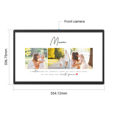 24'' Tablets de alto desempenho Tablet com WiFi padrão ultra-fino 6 com Mu-MIMO para exibição de cronograma de calendário