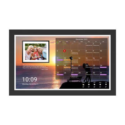 24'' Tablets de alto desempenho Tablet com WiFi padrão ultra-fino 6 com Mu-MIMO para exibição de cronograma de calendário