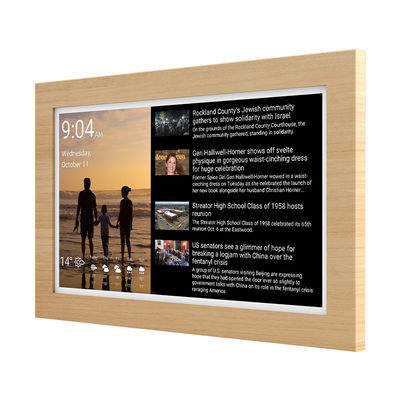 Ultra-Slim Touch Screen Tablet Smart Home Timing Tablet WiFi 6 com Mu-MIMO para exibição de calendário
