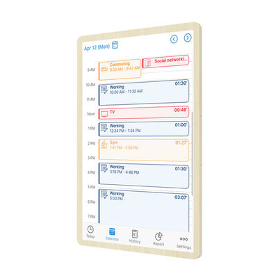 Goodnotes Compatível com Android 14 Software Gratuito Diário de Calendário Digital Montado na Parede Para Planejamento Familiar