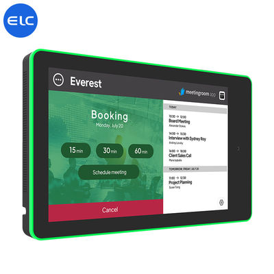 Montador de parede LCD RK3568 Android 11 Touch Screen Sinalização digital interior para reuniões