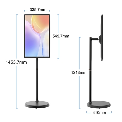 2025 Novos 21 24 32 polegadas Mural Mount/Bracket Android Tablet Digital Signage e Displays Caixa registradora POS Laptops Quiosques de vendas