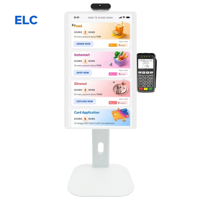 OEM/ODM Personalizar RK3588S2/RK3588 Android 13 24 polegadas Piso em pé Ecrãs de sinalização digital Sistema de exibição de cozinha restaurante