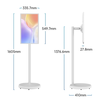 ELC SW2495T 24 Polegadas 1920*1080 250cdm2 10 Pontos Touch In-Cell Sinalização Digital Vertical Displays Laptops Pos Tablet Vendas Quiosques