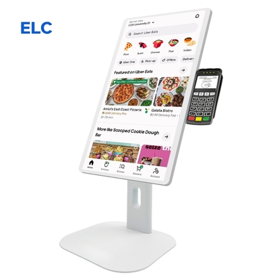 Ecrã de exibição de cozinha Kds Sistema NFC Pos Sistema de exibição de pedidos de cozinha Monitor Android 13 ELed Gerenciamento de menus Ecrã de exibição KDS