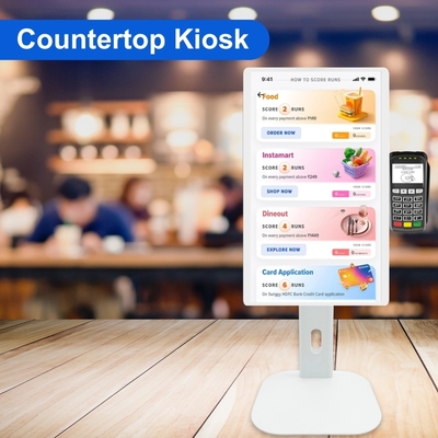Tela de Exibição de Cozinha Computador Terminal POS Display à Prova d'Água e Óleo para Restaurante KDS