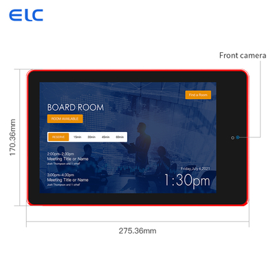 10.1 polegadas Android Tablet sala de reuniões com POE e LED Light Bar