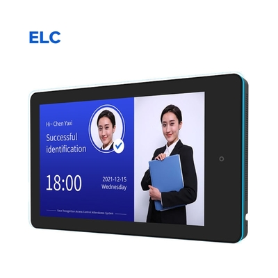 Tablet Android de 10,1 polegadas para sala de reuniões com barra de luz LED para montagem na parede