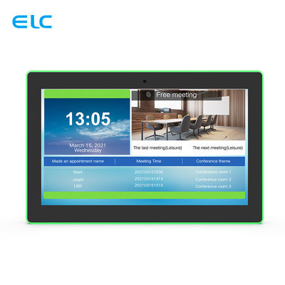 10.1 polegada POE Android 11 Tablet sala de reuniões com tela sensível ao toque LED Light Bar