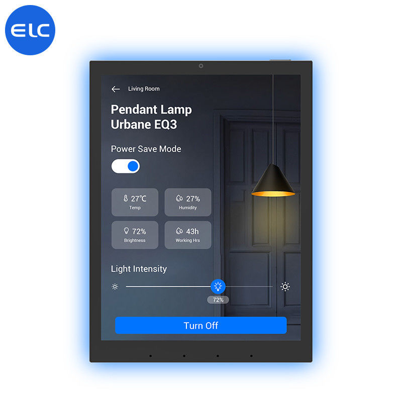 Dispositivo personalizado WiFi6E gratuito POE Smart Home Tablet Câmera frontal 5M/P