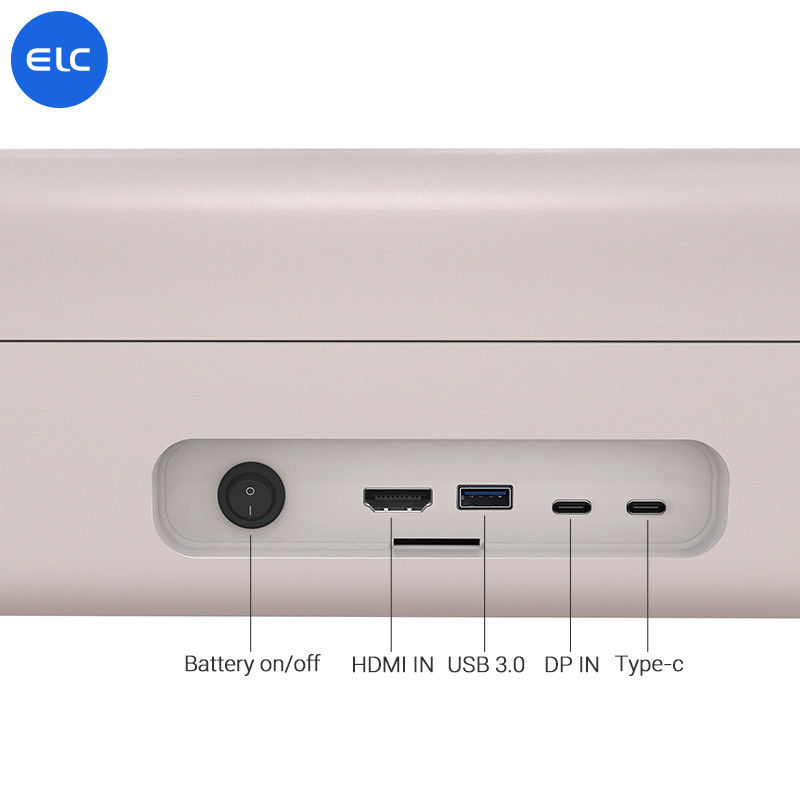 ELC PackGo Smart TV Wifi Bluetooth 5.2 Smart TV Portátil Com Dois Alto-falantes Tablet Android