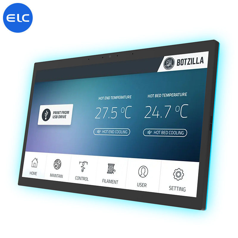 Montado na parede LCD touch screen opcional NFC Android Tuya Smart Home com WiFi6E