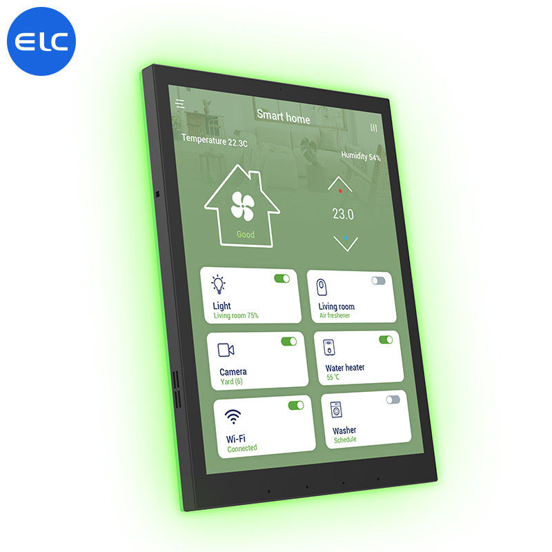 Ecrã Táctil LCD POE Gratuito Android 13 Produtos para Casa Inteligente Com Barra de Luz LED