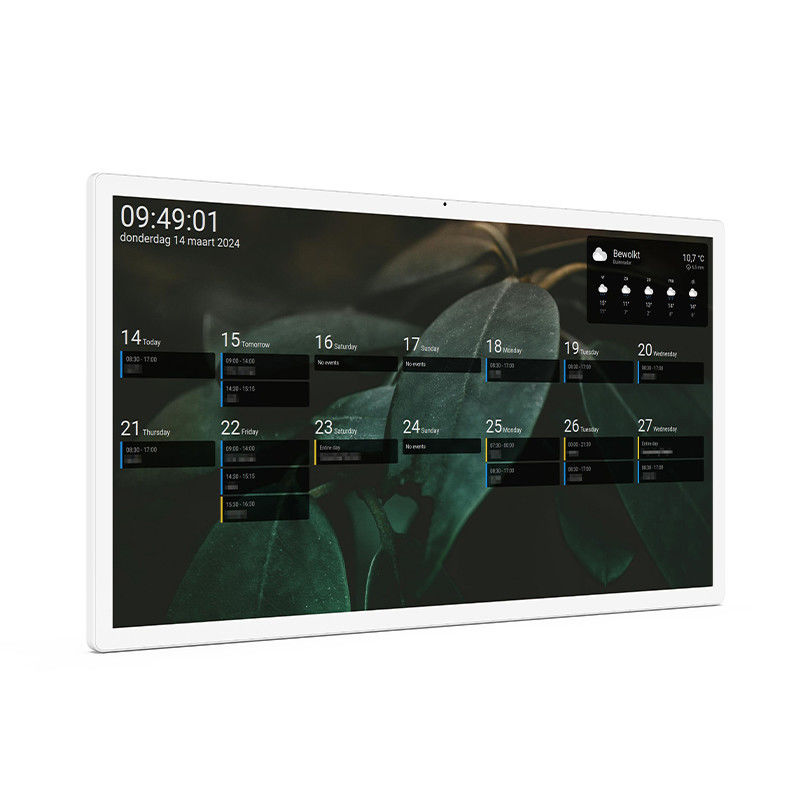 32' OEM Tablet 4GB RAM WiFi 6 Ultra-estreito Frame RK3588S2 Octa Core Timing Tablet Para Smart Home Calendário Digital
