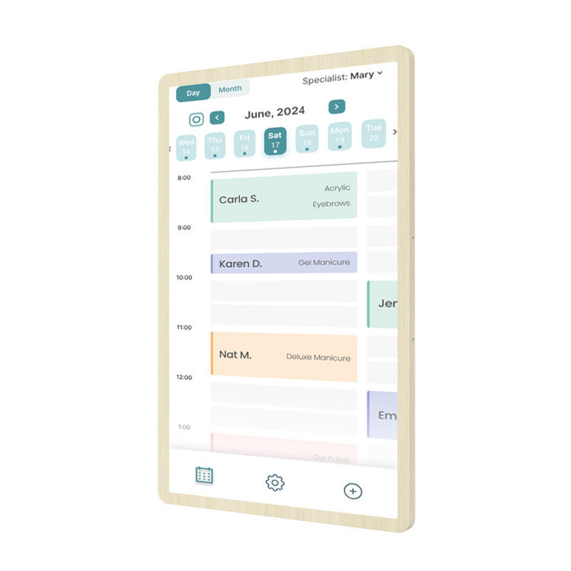 Goodnotes Compatível com Android 14 Software Gratuito Diário de Calendário Digital Montado na Parede Para Planejamento Familiar