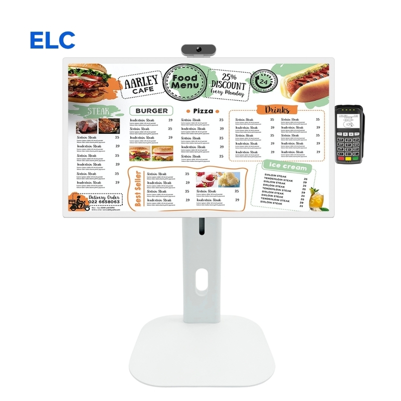 ELC SW2495T 24 Polegadas 1920*1080 250cdm2 10 Pontos Touch In-Cell Sinalização Digital Vertical Displays Laptops Pos Tablet Vendas Quiosques