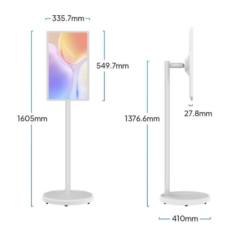 ELC SW2495T 24 Polegadas 1920*1080 250cdm2 10 Pontos Touch In-Cell Sinalização Digital Vertical Displays Laptops Pos Tablet Vendas Quiosques