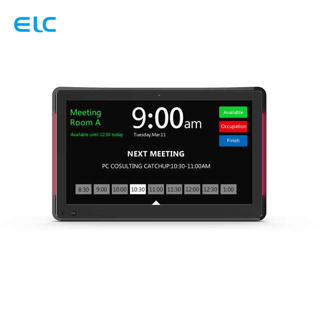 10.1 polegadas Android Tablet sala de reuniões com POE e LED Light Bar
