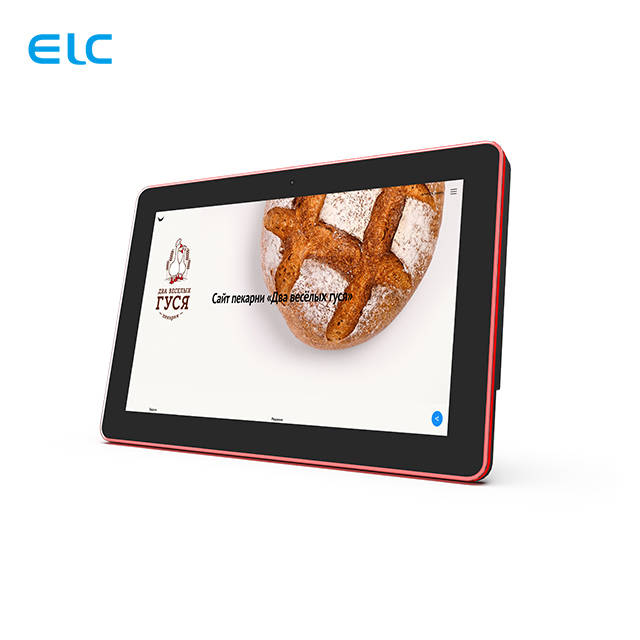 10.1 polegada POE Android Tablet sala de reuniões com LED Light Bar