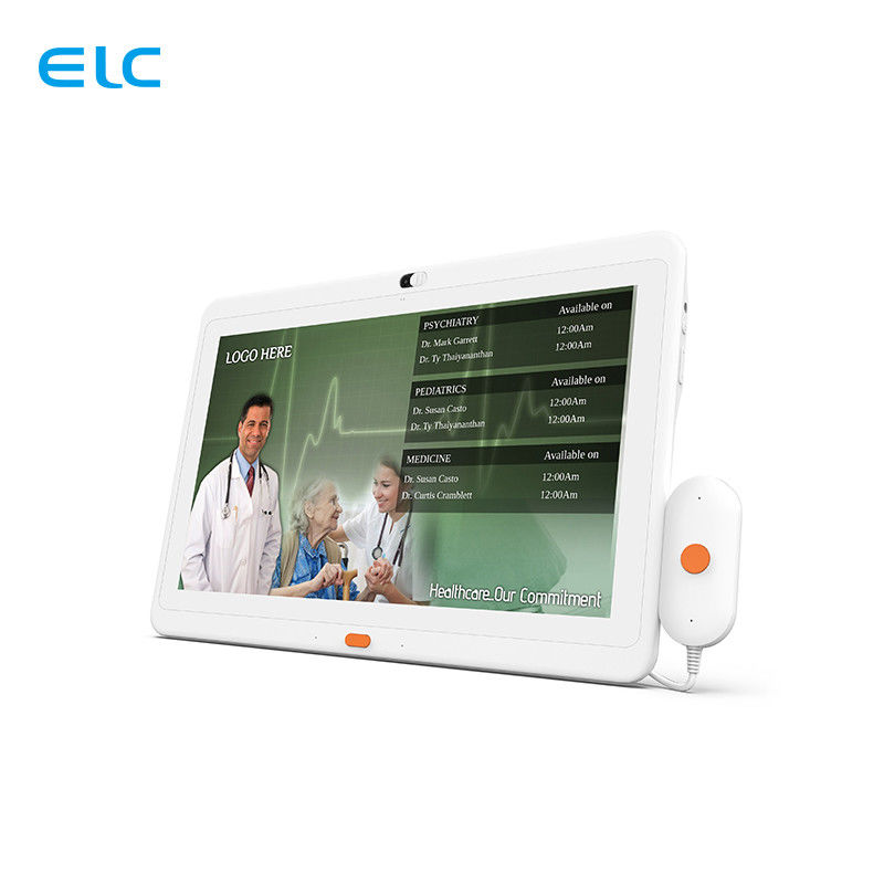 Hospital tabuleta de Android dos cuidados médicos de 15,6 polegadas com serviço da monitoração de data