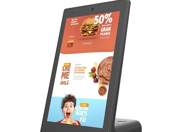 Tela táctil Android 8,1 todos de 8 polegadas em um PC da tabuleta para o restaurante