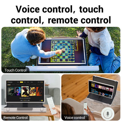 ELC PackGo 27 polegadas tela sensível ao toque Smart TV portátil carteira Smart TV Tablet Outdoor