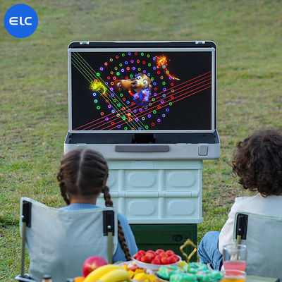 Ecrã táctil ELC PackGo Controle de voz Remote Smart TV Tablet de televisão HD portátil