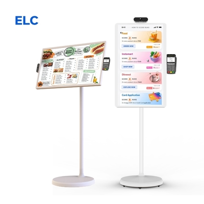 ELC SW2495T 24 Polegadas 1920*1080 250cdm2 10 Pontos Touch In-Cell Sinalização Digital Vertical Displays Laptops Pos Tablet Vendas Quiosques