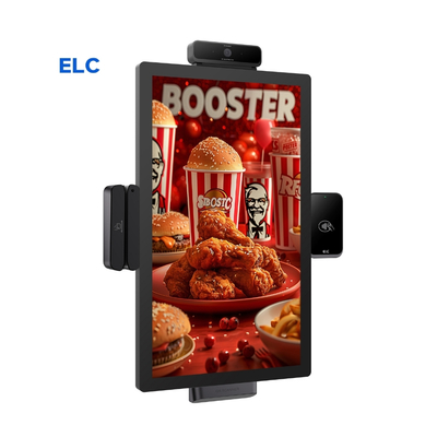 Máquina de Pedidos Self-service de 15 polegadas Sinalização Digital em Metal Tablet para Restaurante Kiosk de Pedidos Exibição de Cozinha quiosque de autoatendimento